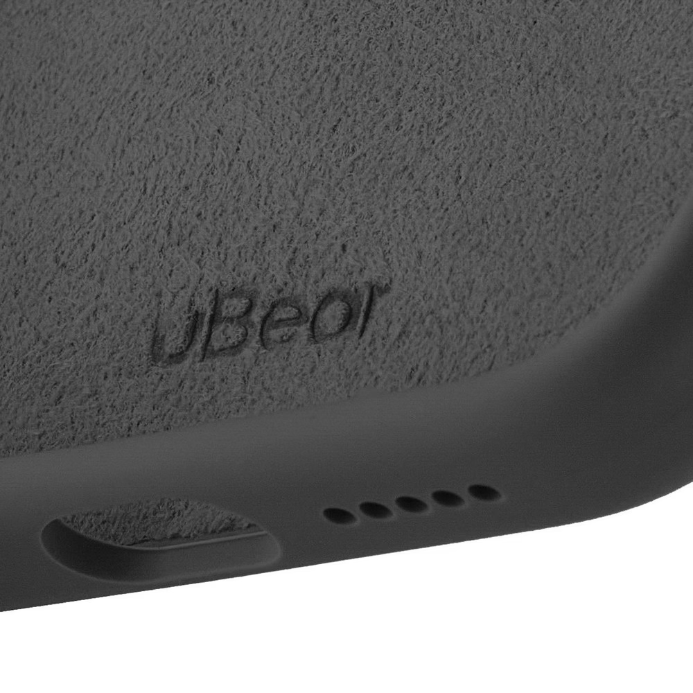 Чехол защитный uBear Touch Mag Case iPhone 16 Pro, софт-тач, черный